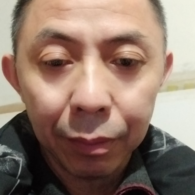 朴实拿大象的照片