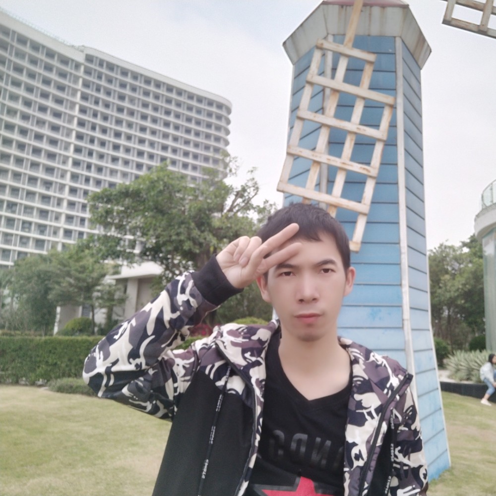 大象回首淡然的照片