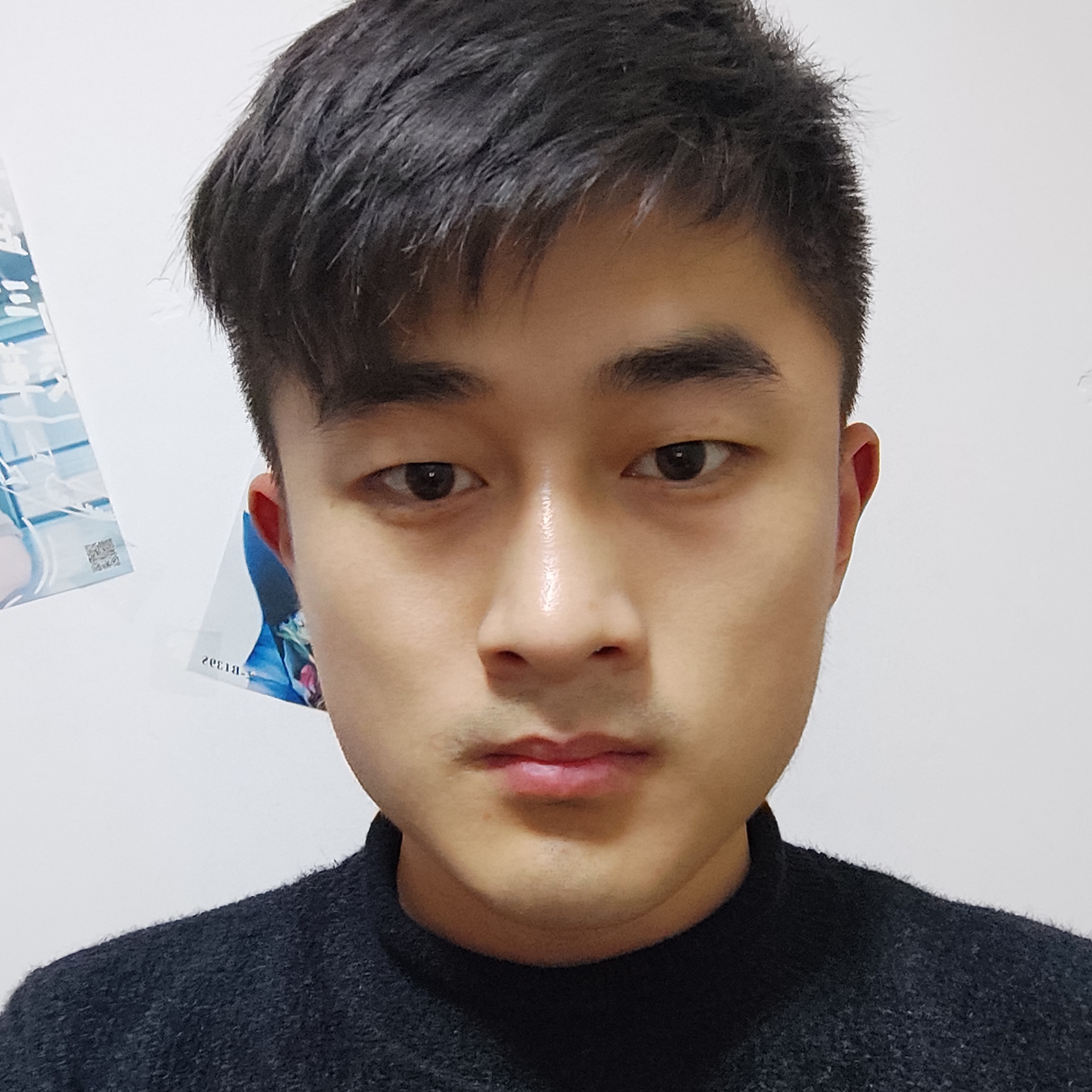 着急拿导师的照片