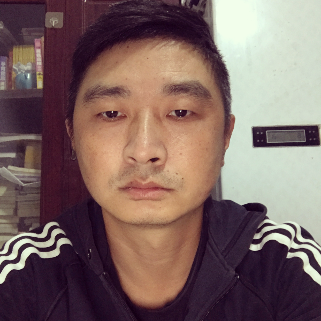 夏天，傻傻的照片