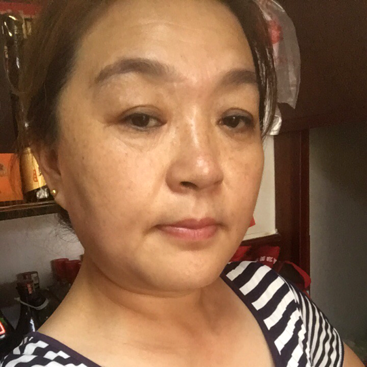 认真的美的照片