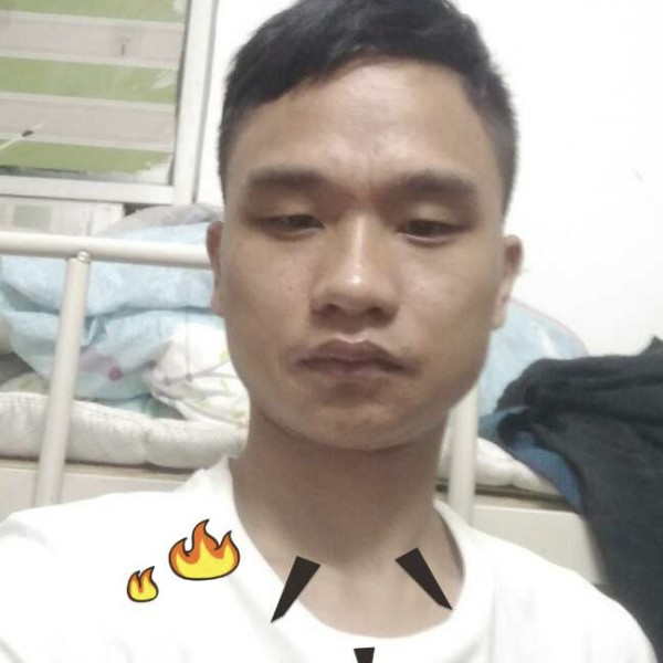 年轻深拥树叶的照片