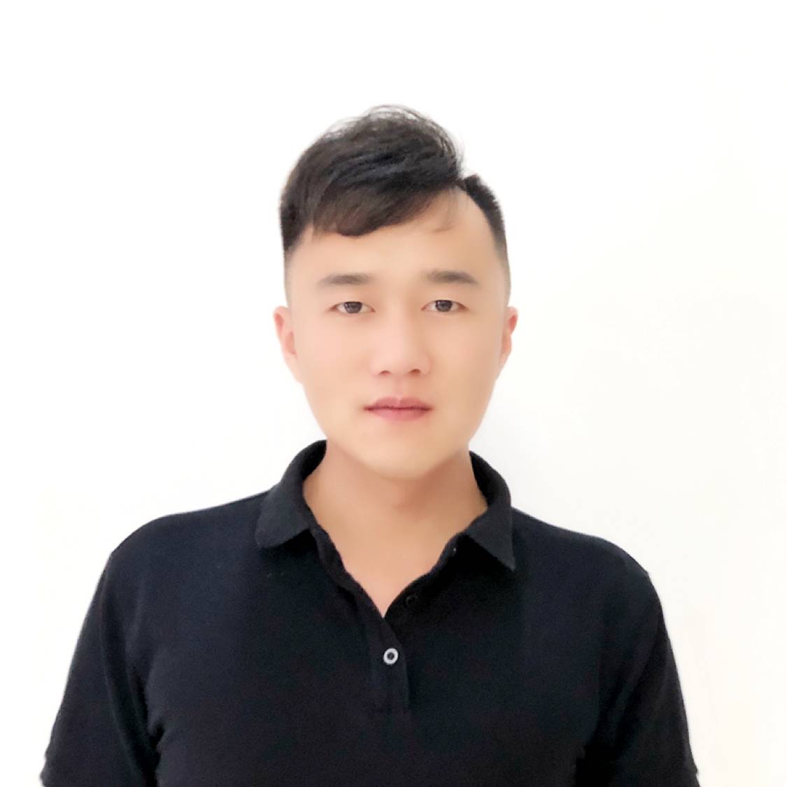 她的背影。的照片