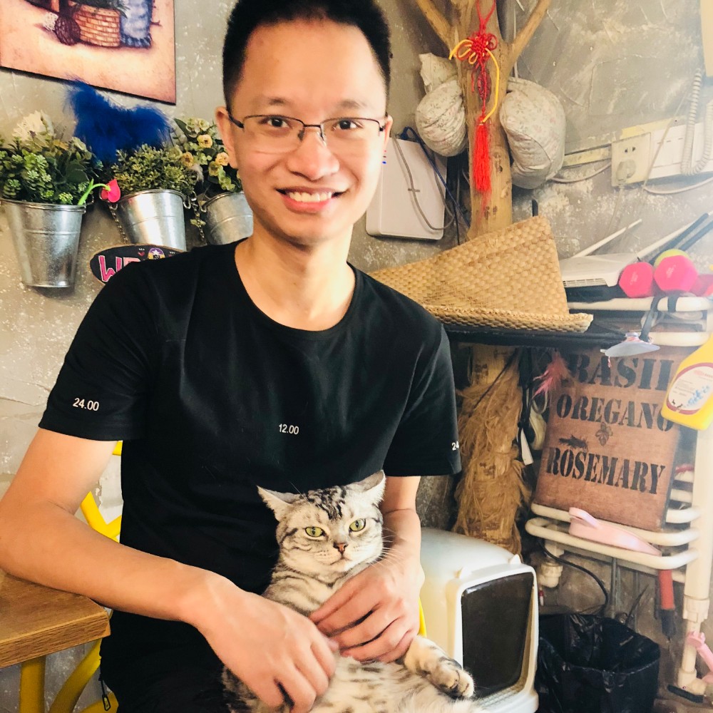 发抖的大猫的照片