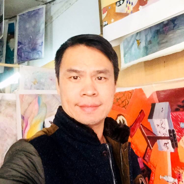 远程画艺的照片