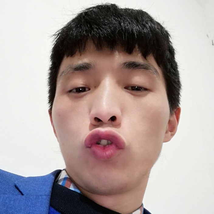 长颈鹿浅吻呆萌的照片