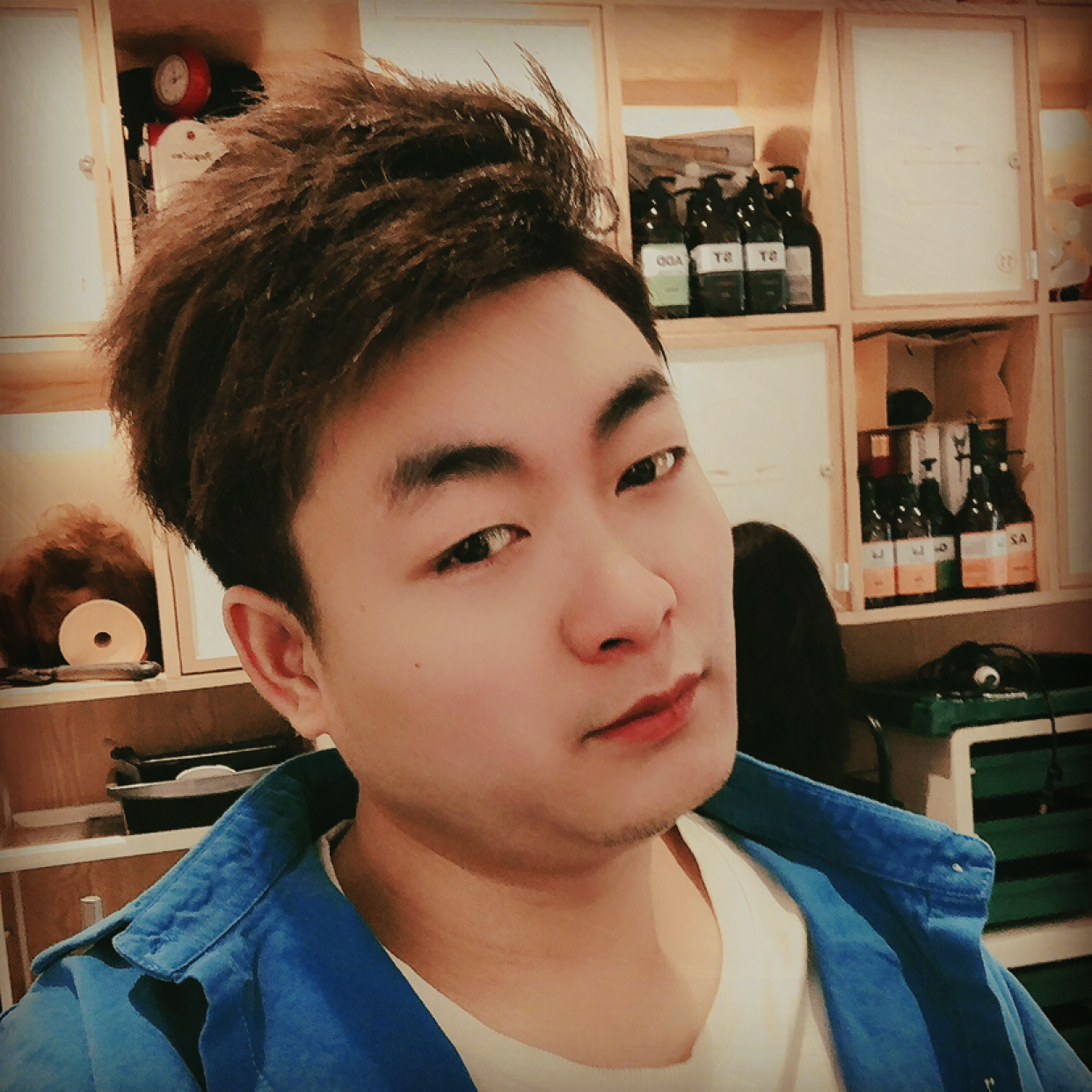 哈密瓜回眸活力的照片