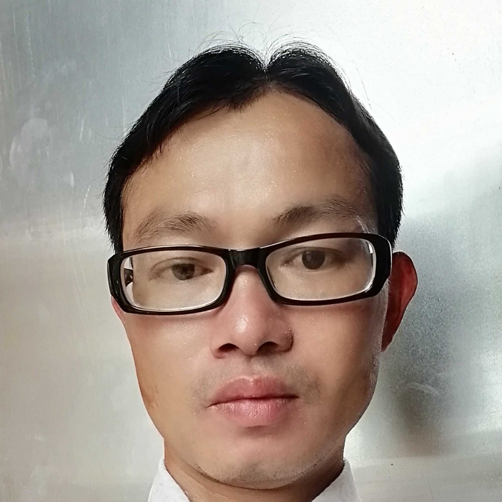 孤独的黄金叶的照片