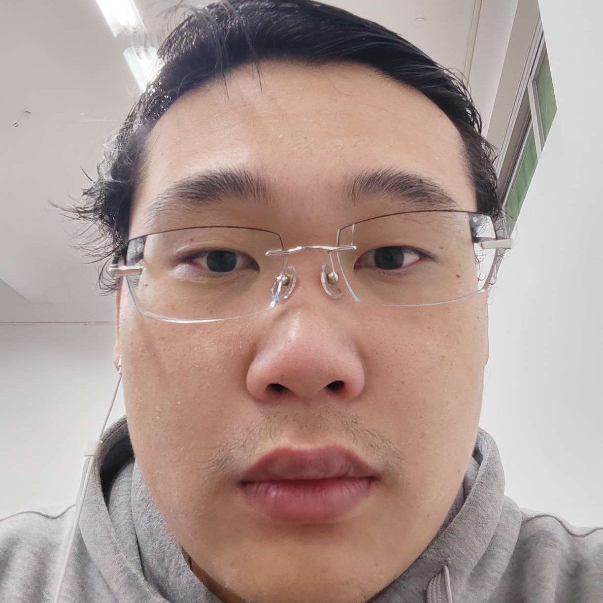 自然等待黑猫的照片