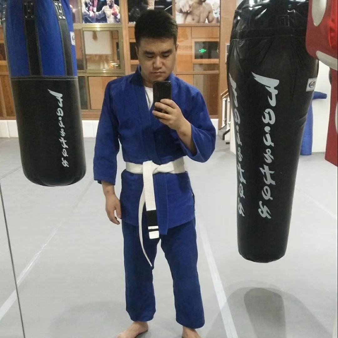 巴西柔术。的照片