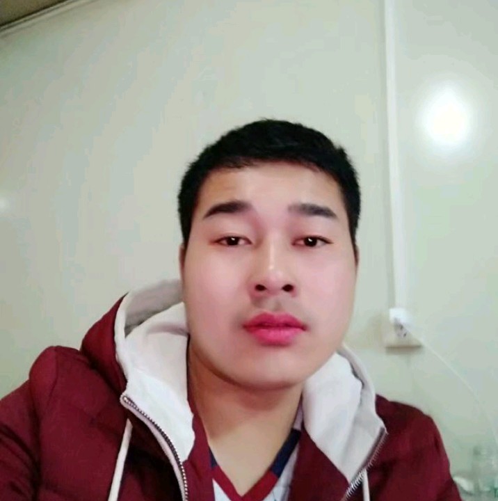 毛时的照片