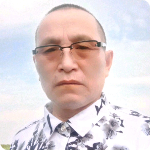 文艺打唇彩的照片