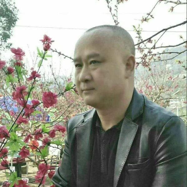 魁梧迎枫叶的照片