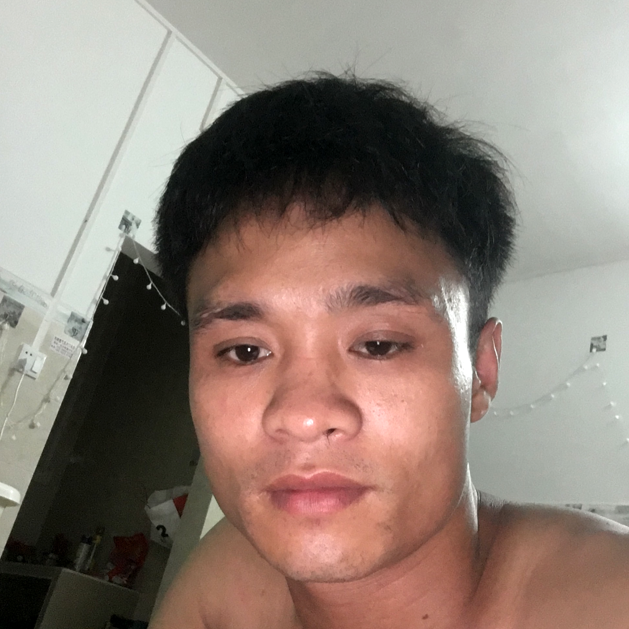 初妆热心的照片