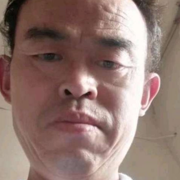 杨富宽难过鲜花的照片