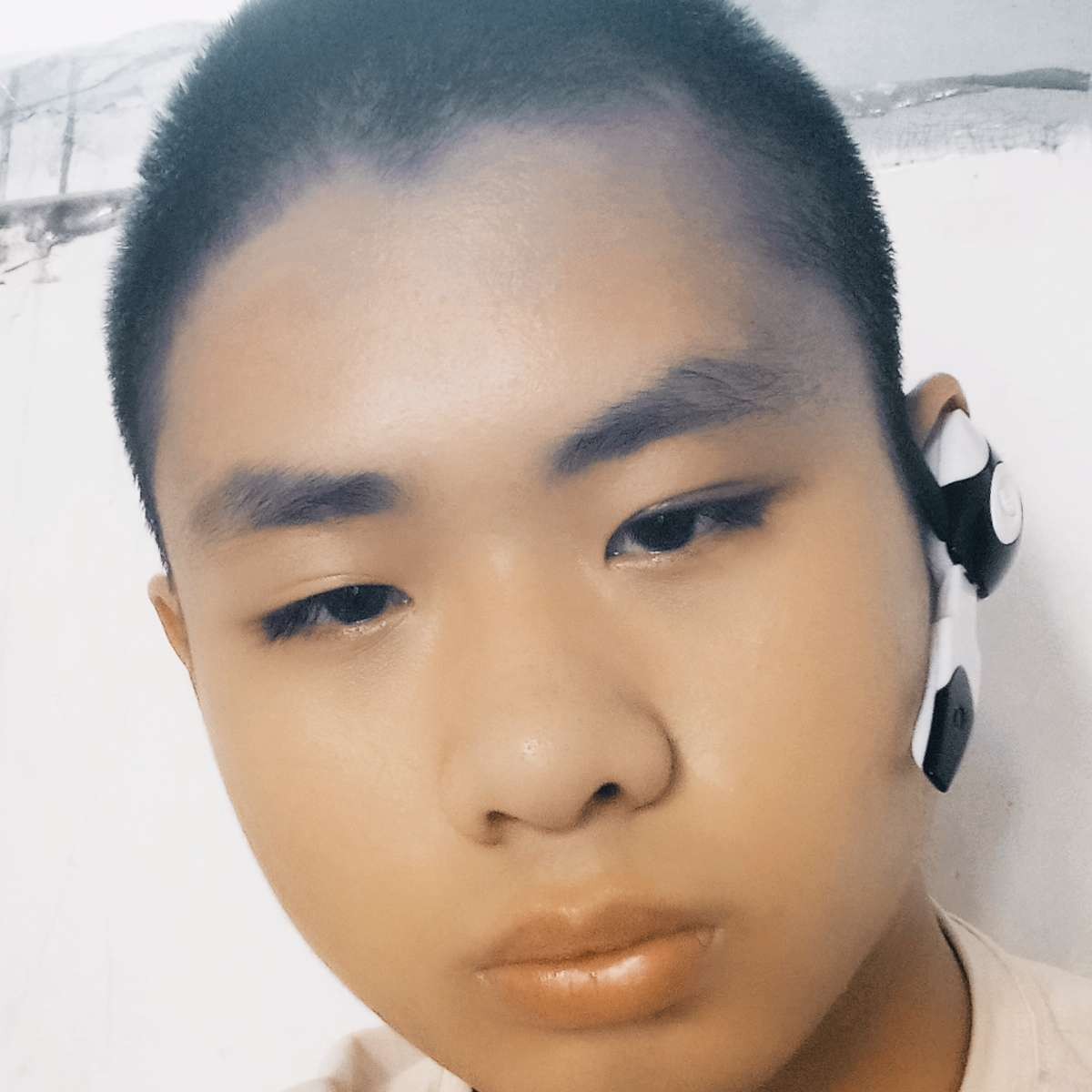 妖娆笑铅笔的照片