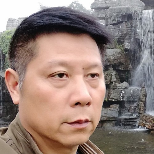 绿叶上的露珠。的照片