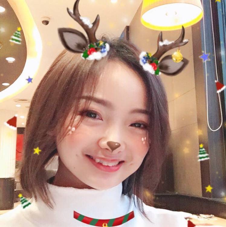 小妮子的小圆脸的照片