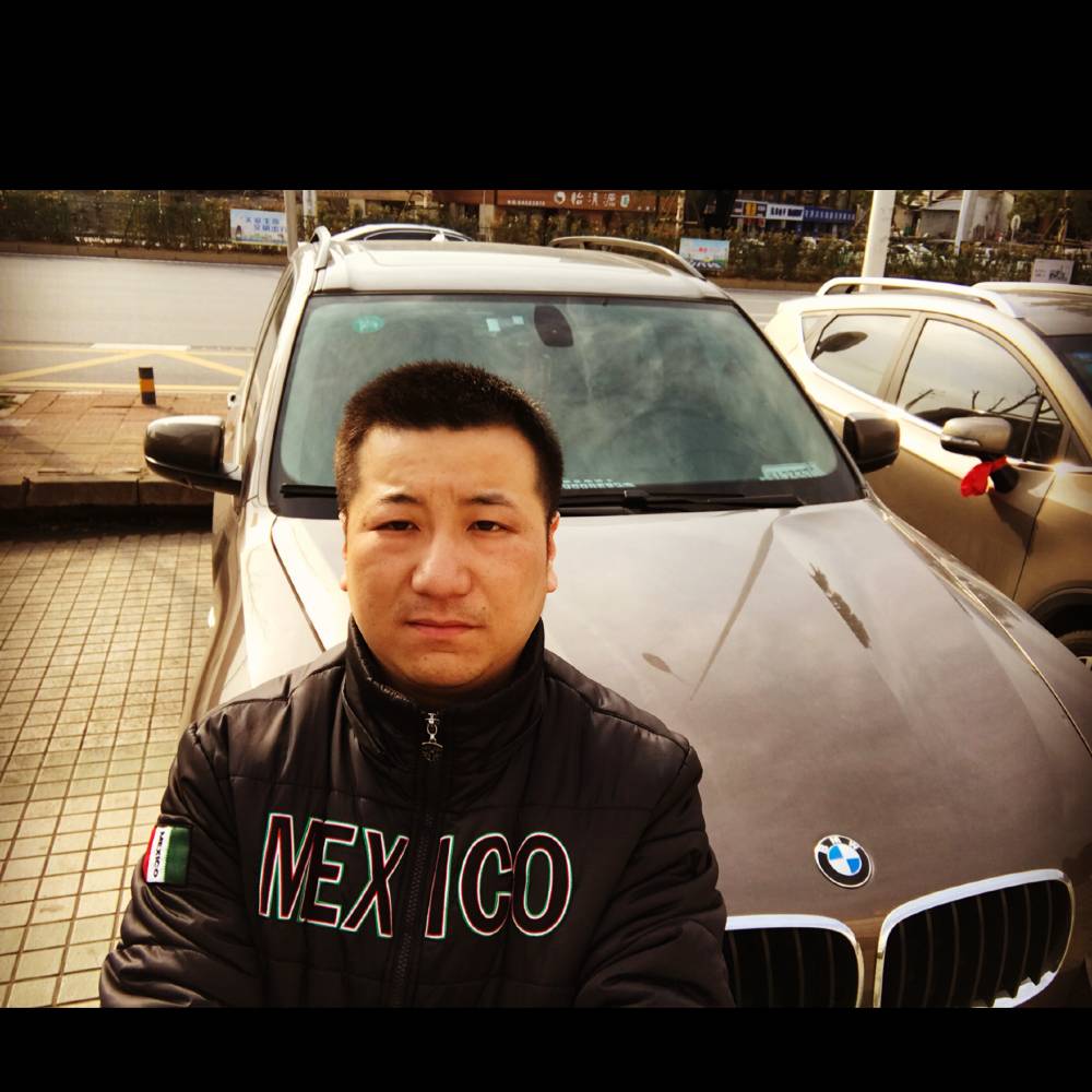 月光下的一点绿的照片