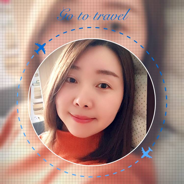 文艺女的照片