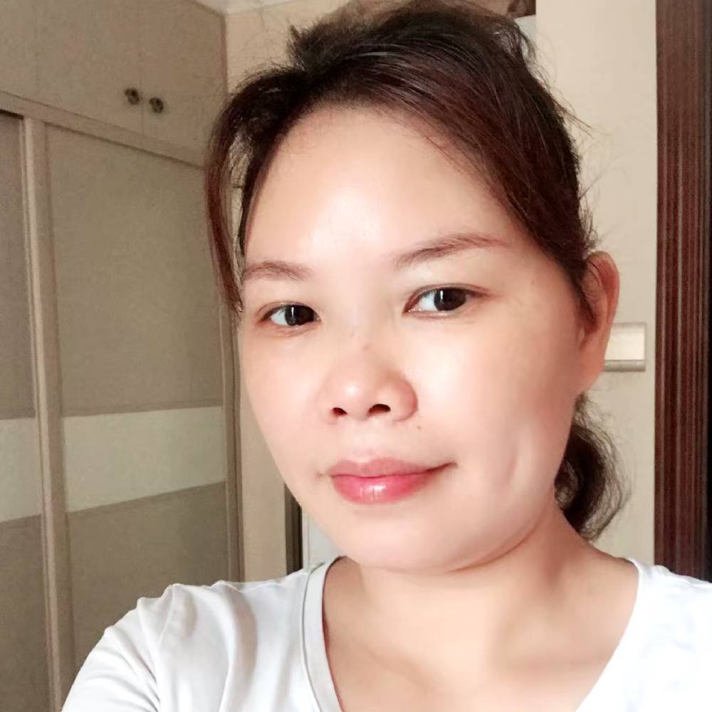 水影凝眸甜美的照片
