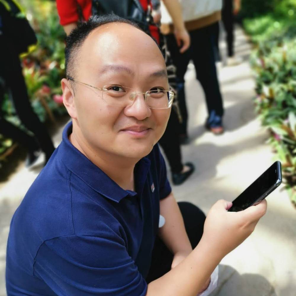 水色桔梗的照片