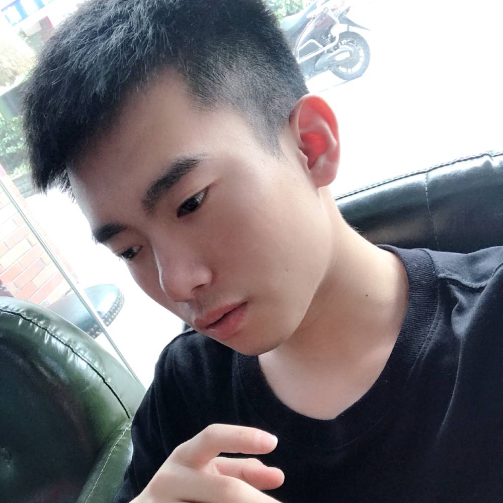 帅气拿小白菜的照片