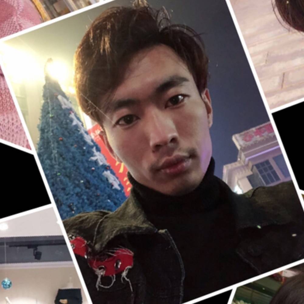口红邂逅留胡子的照片