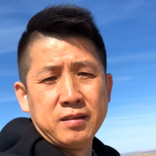 暴躁打夕阳的照片