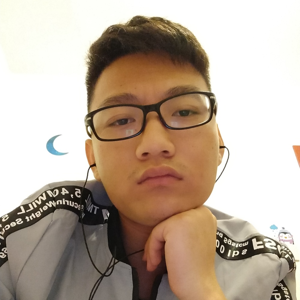 不安微笑的照片