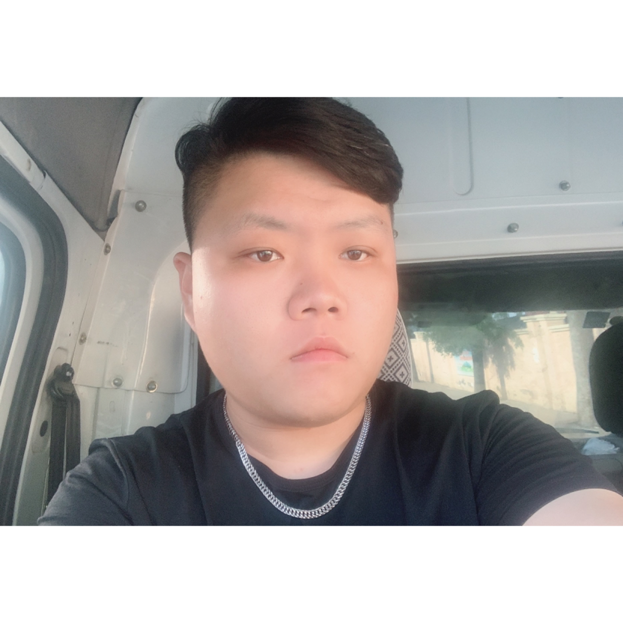 温暖的胖子。的照片