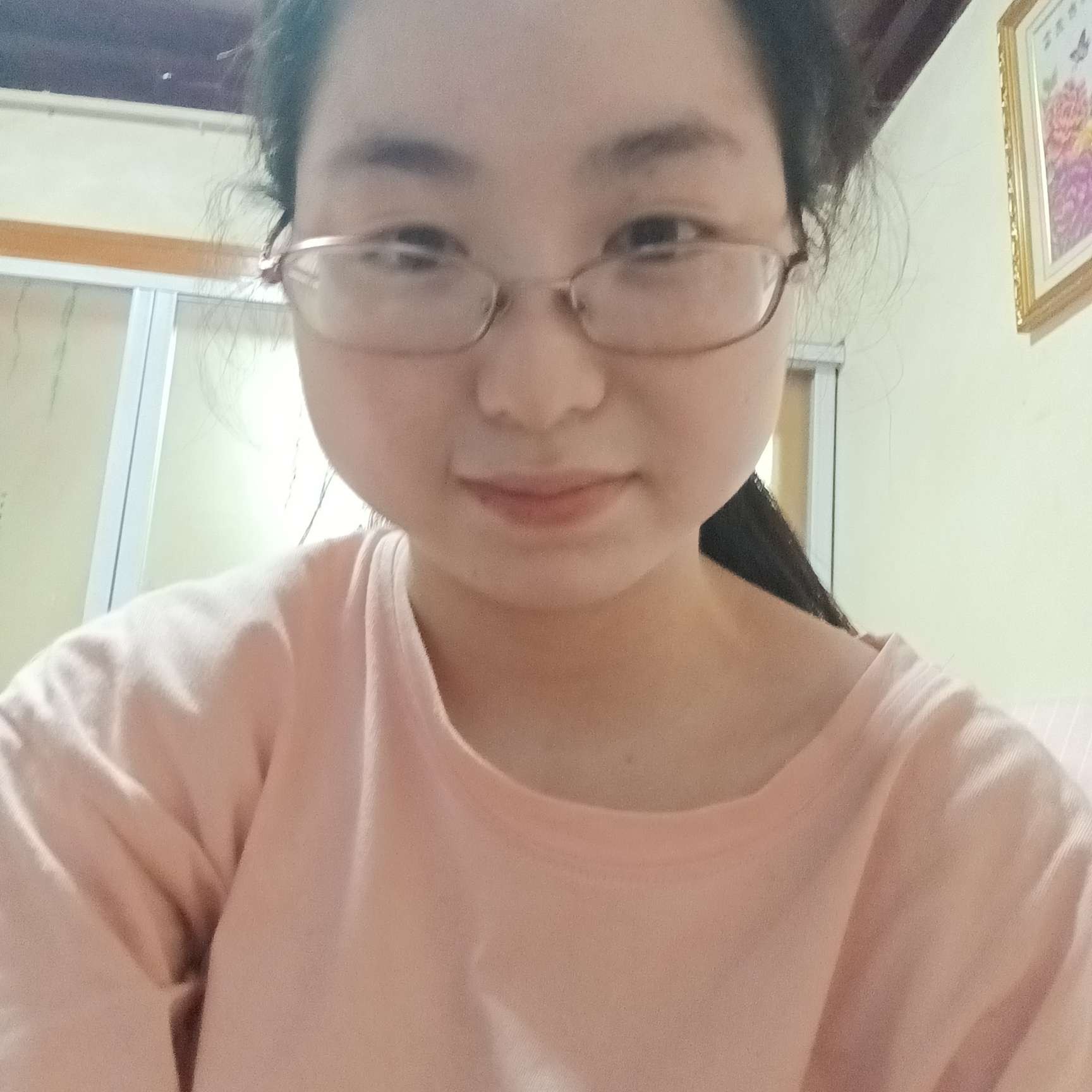 少女邂逅温暖的照片
