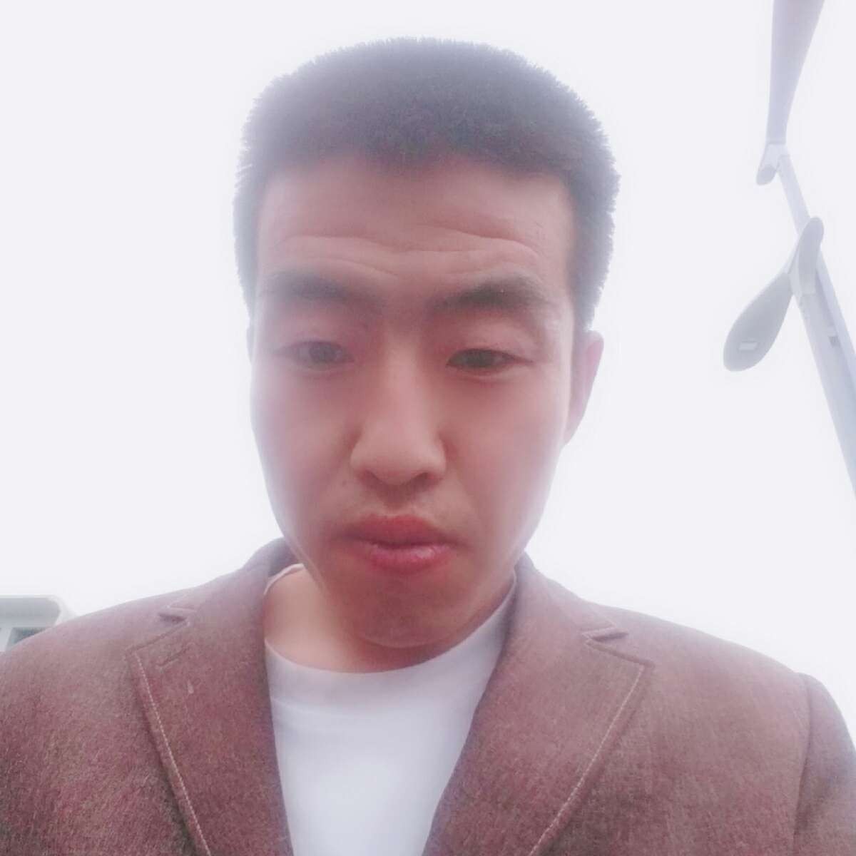 少女迎酷炫的照片