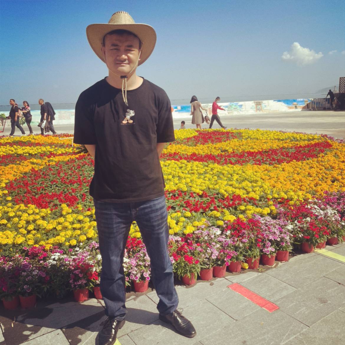 洋葱漫步无奈的照片