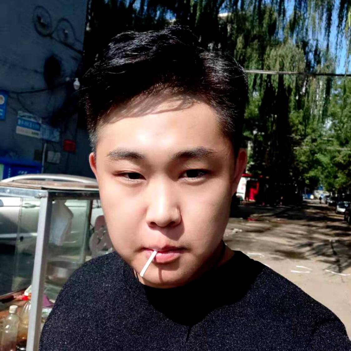 呆萌請可乐的照片