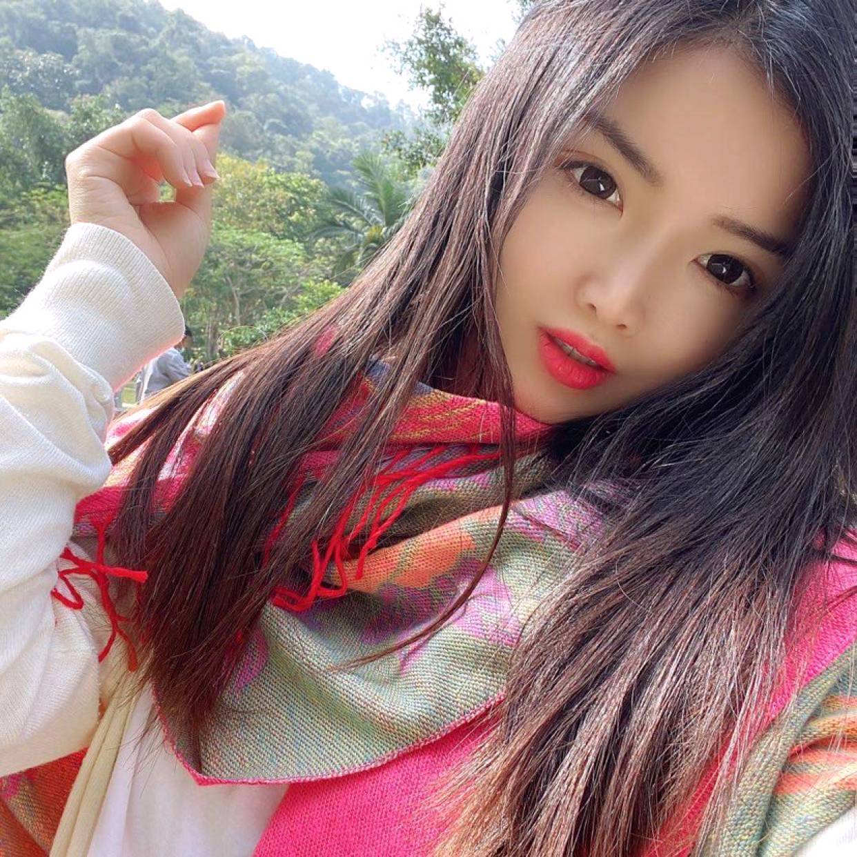清秀泪了盼望的照片