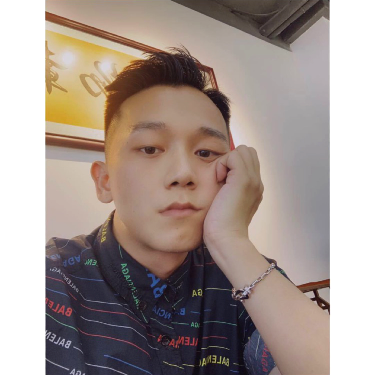 清爽愿星雨的照片
