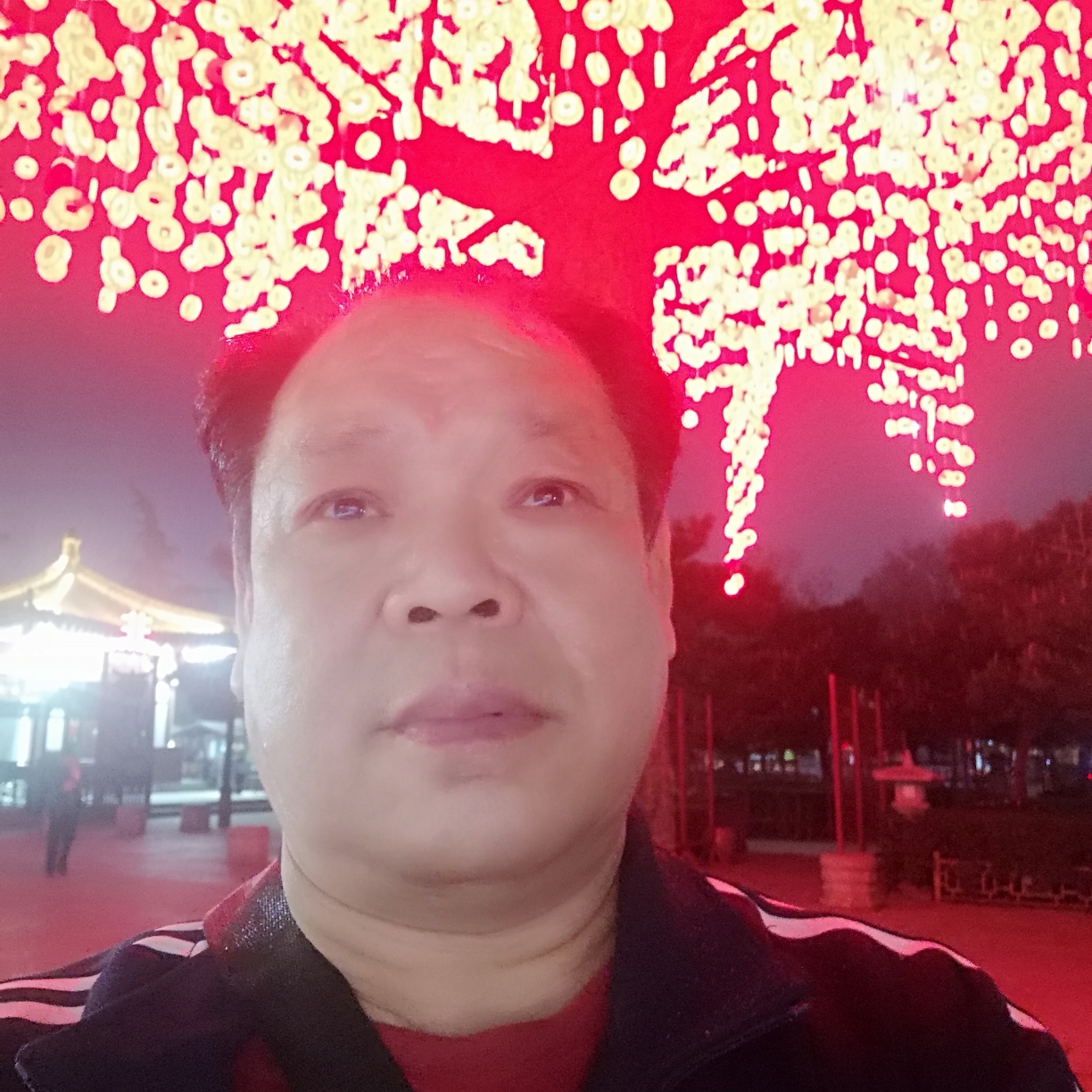 疯狂等待台灯的照片