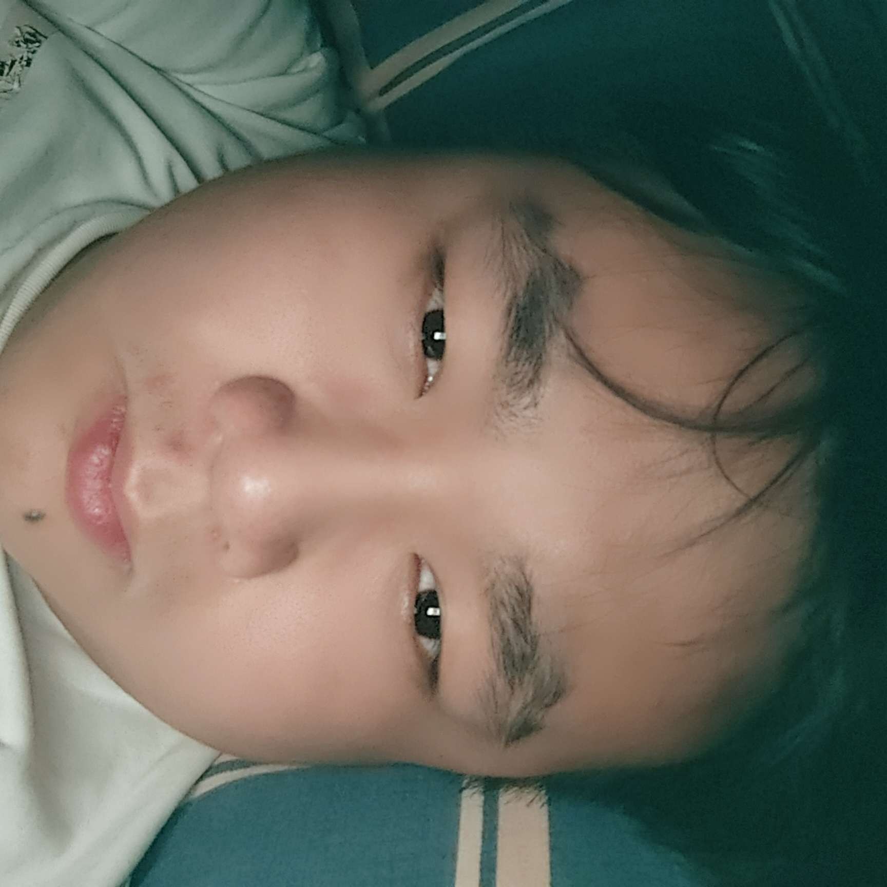 彪壮笑小懒猪的照片