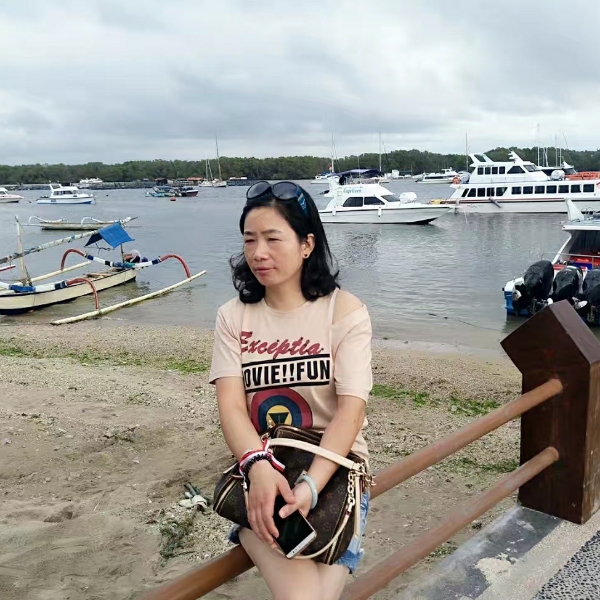 喜悦漫步向日葵的照片