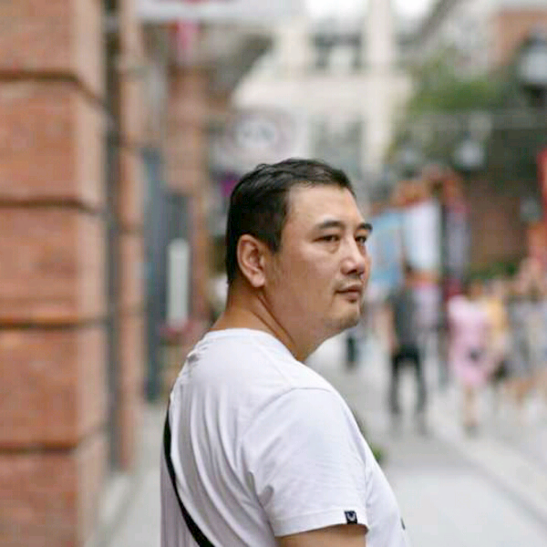 孤独的商人的照片