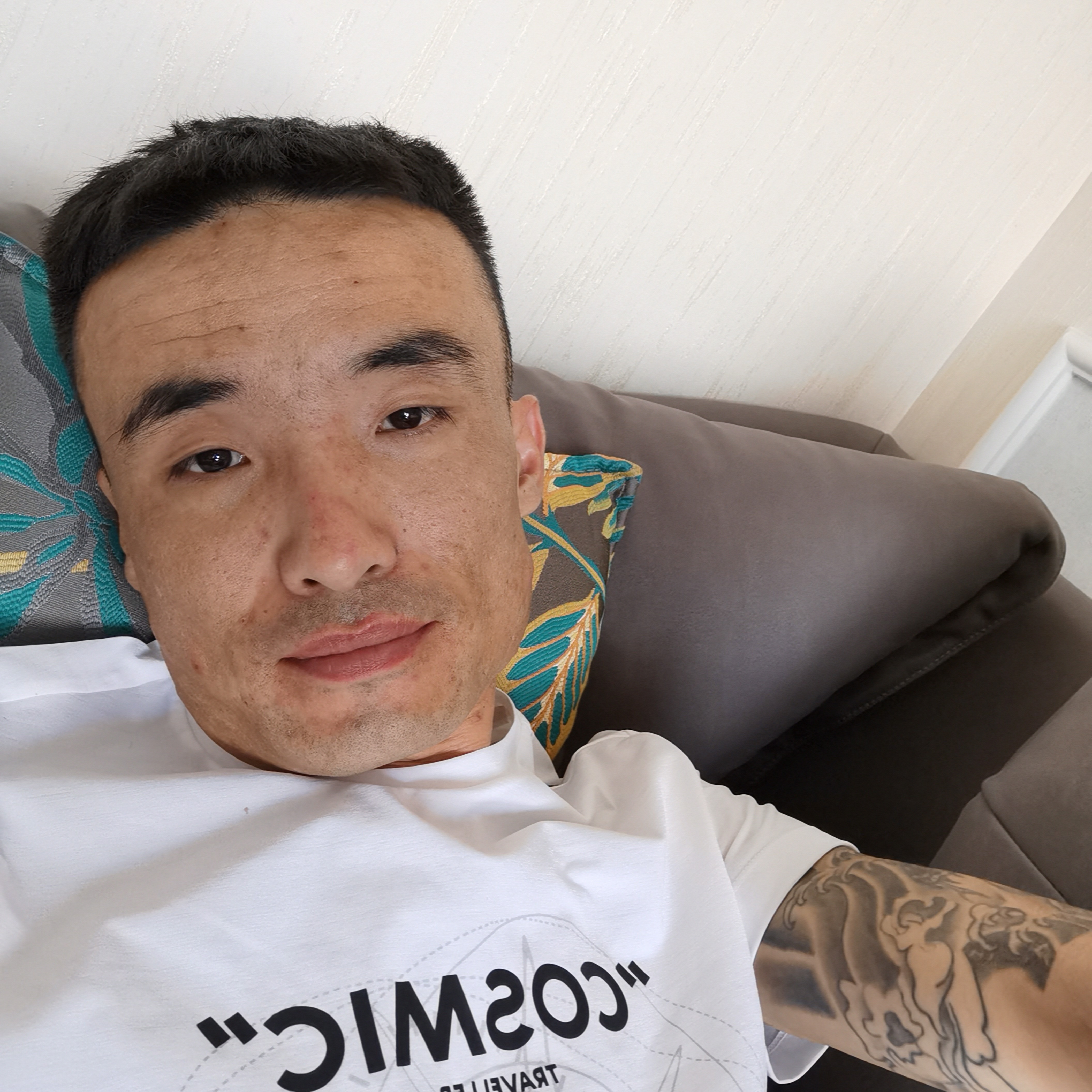文艺扯硬币的照片