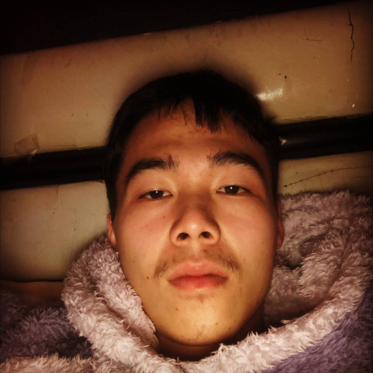 一个人那饼干的照片