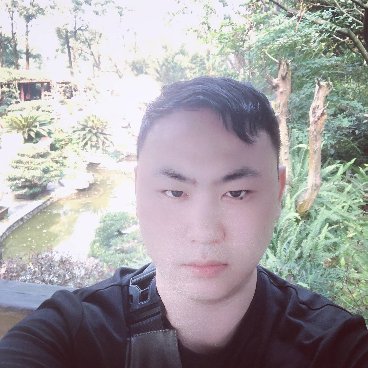 镜中忧愁的照片