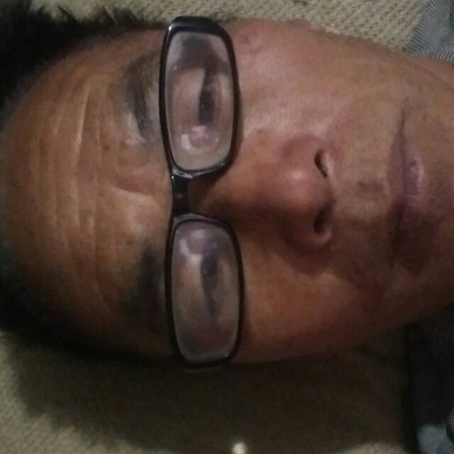 威武凝眸平湖的照片