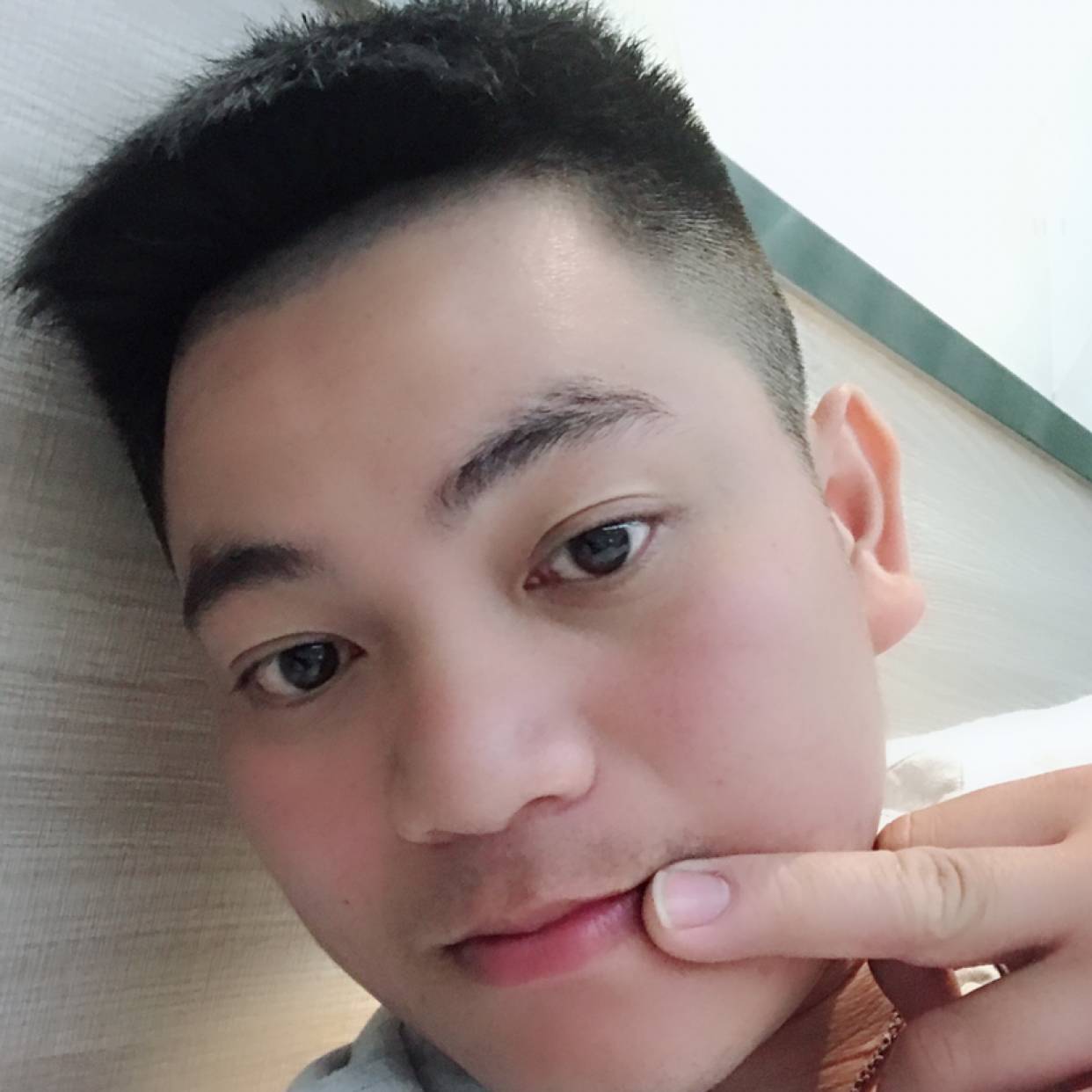 大象着急的照片
