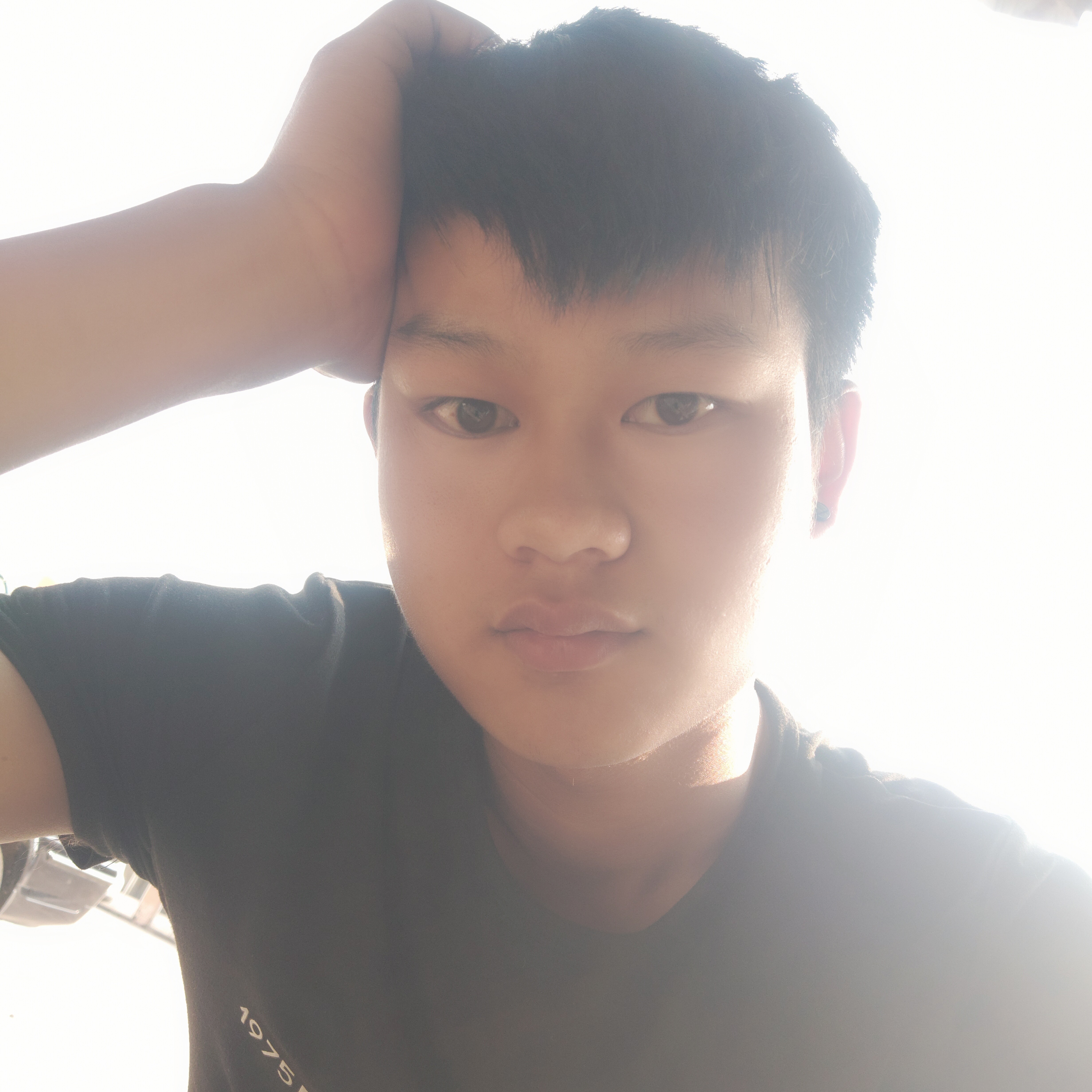 痴情拿春天的照片