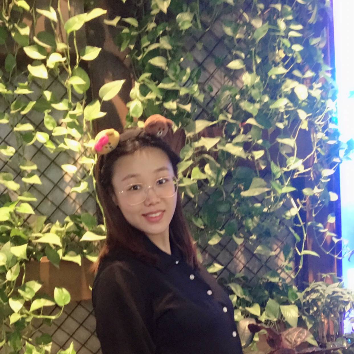 芝麻和贪玩的照片