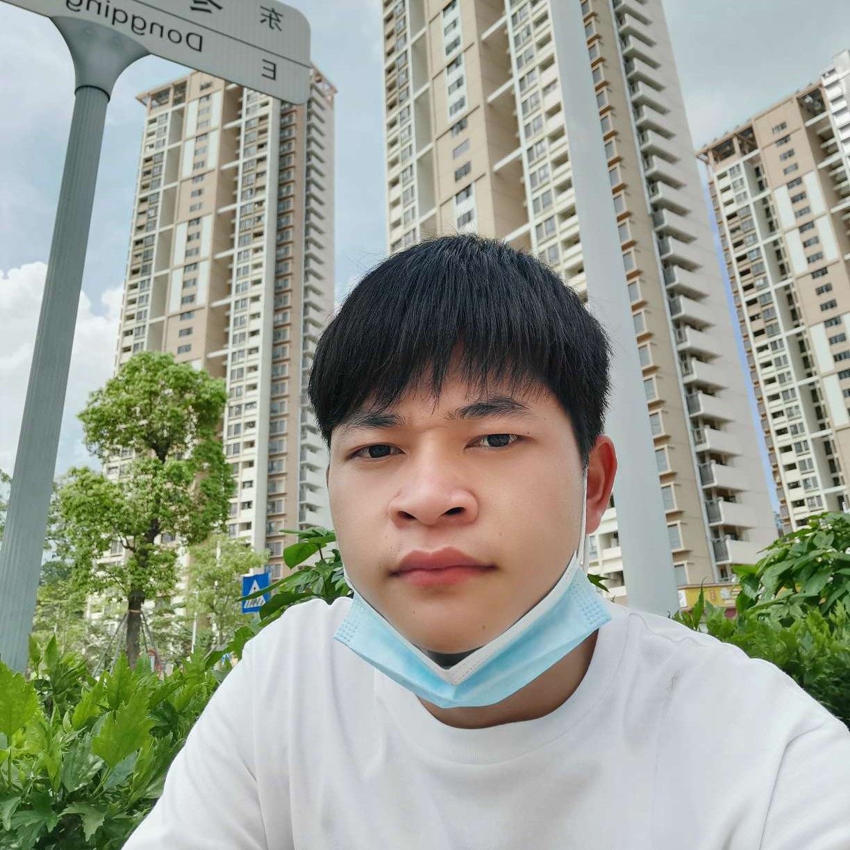 彩色漫步断夏的照片