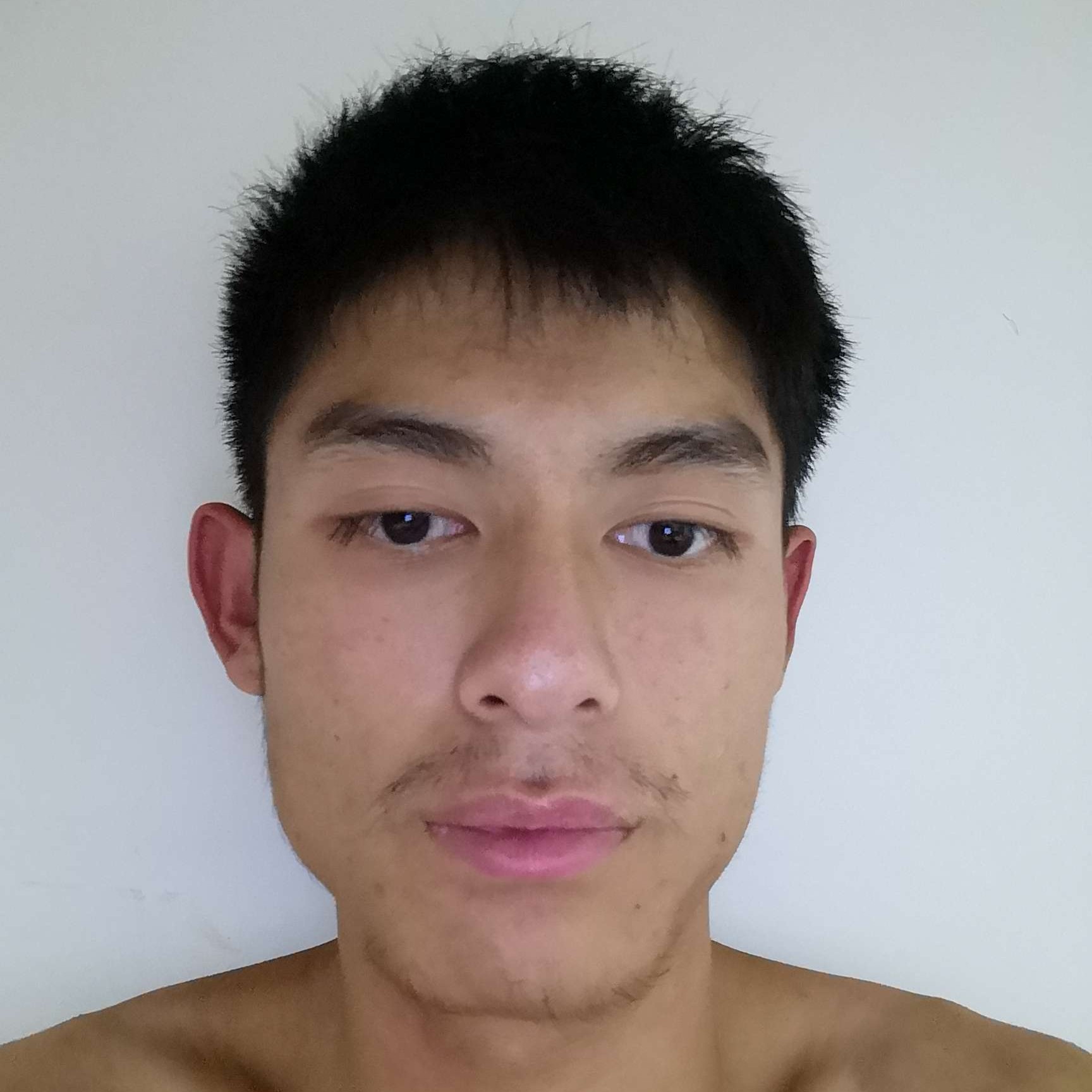 整齐闻花瓣的照片